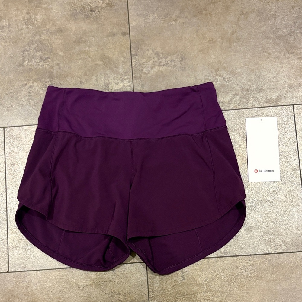 lululemon athletica Women's Deep Purple Athletic Shorts